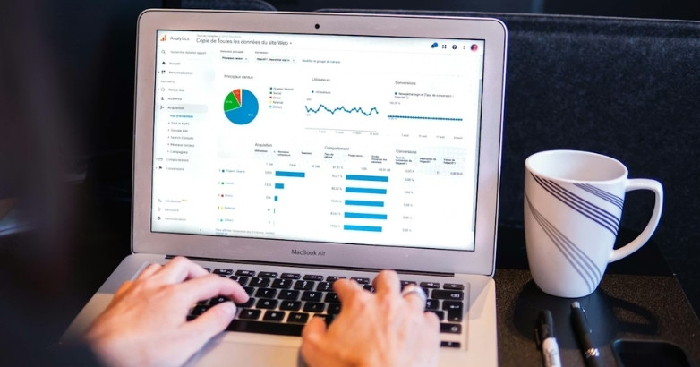 Hospitality marketing analytics dashboard tracking performance metrics and campaign results